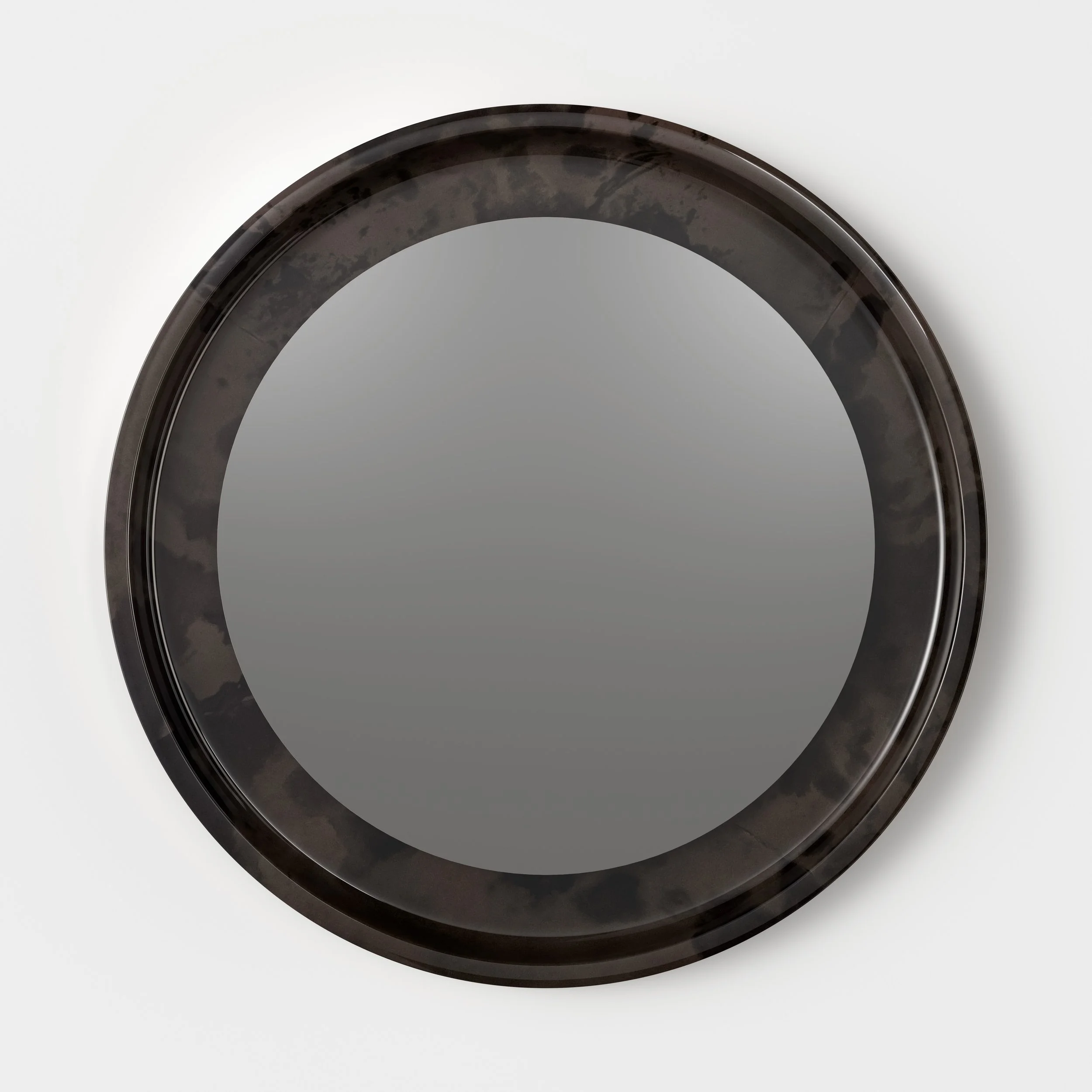  Charcoal Grey goatskin and smoke mirror 