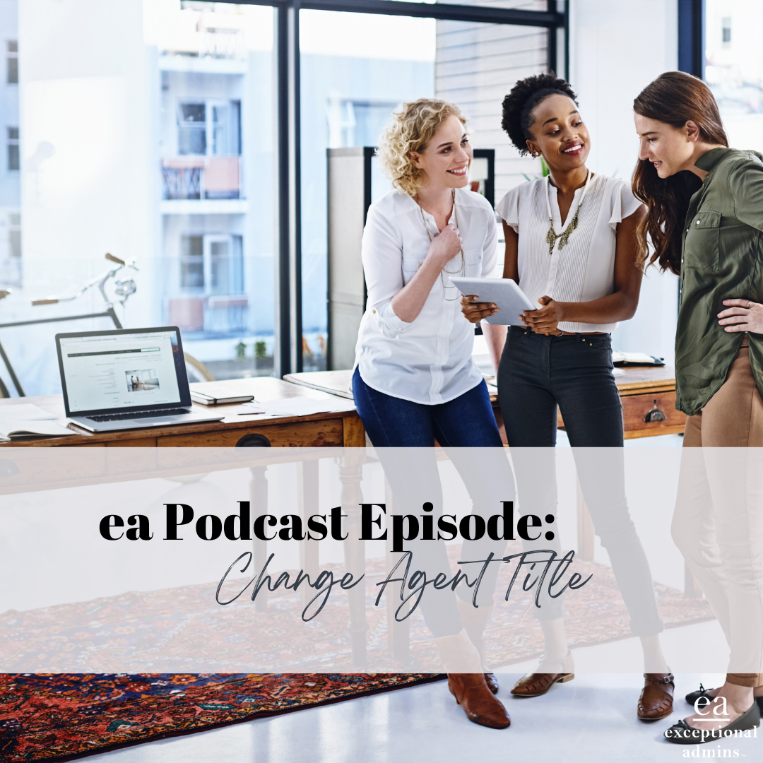 Change Agent Title - E: 029