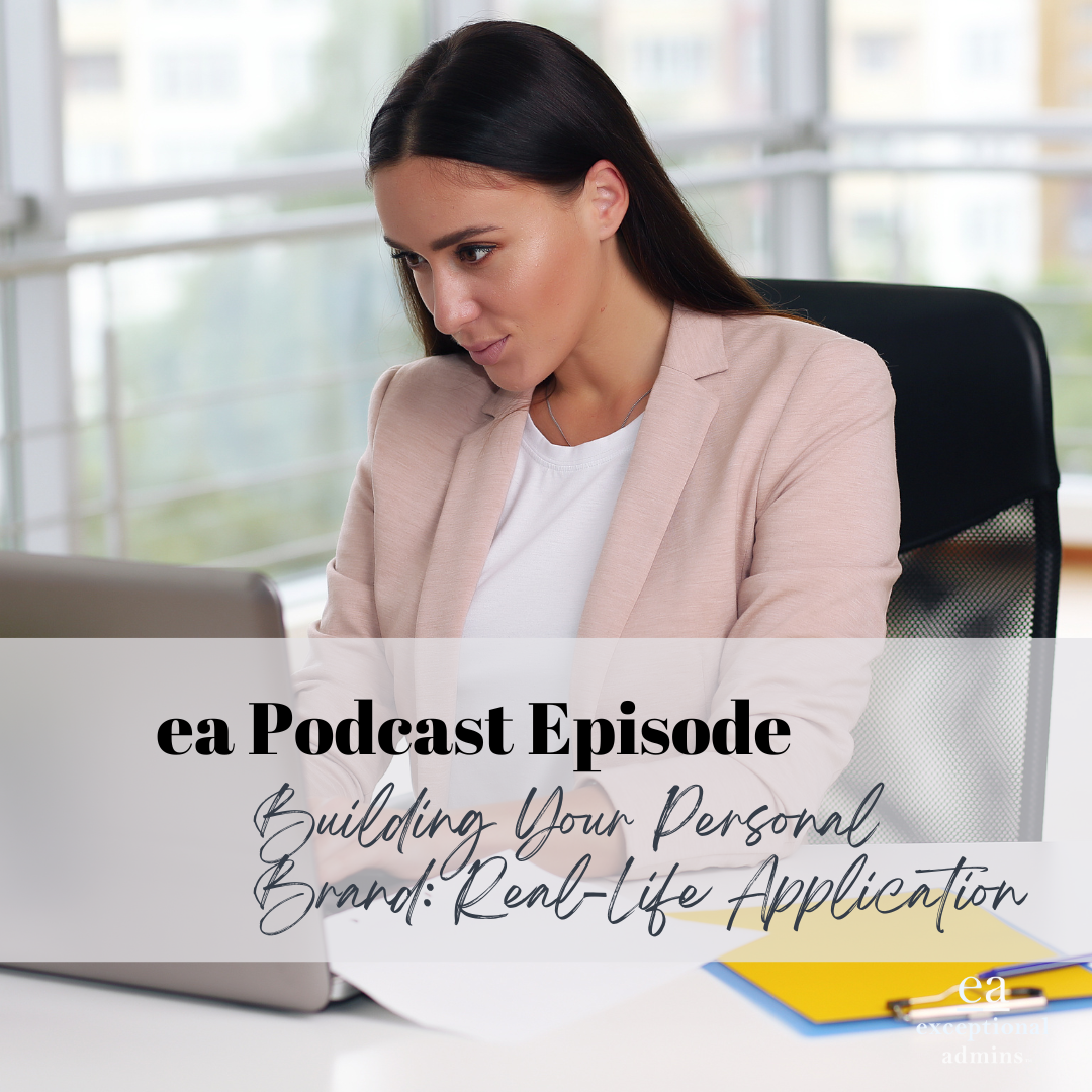 Building Your Personal Brand: Real-Life Application - E: 121