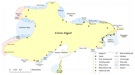 Union Island GIS Map of Local Knowledge