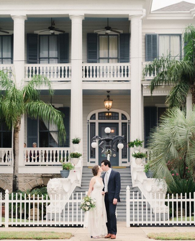 We are gushing over Lindsay &amp; Dario's recent wedding day here at Carr Mansion. They created an elegant affair surrounded by 6 guests and a house full of love. It's proof that no matter what is going on in the world, you can find joy and beauty to