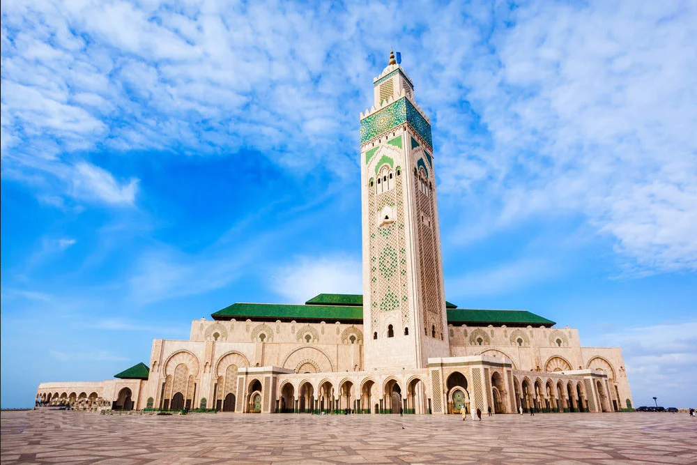 The Hassan II Mosque of Casablanca