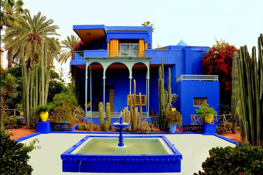 Inside the Majorelle Gardens of Marrakech