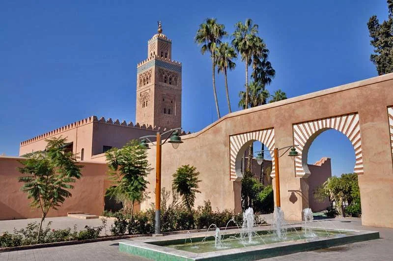 The Koutoubia Mosque and Gardens of Marrakech