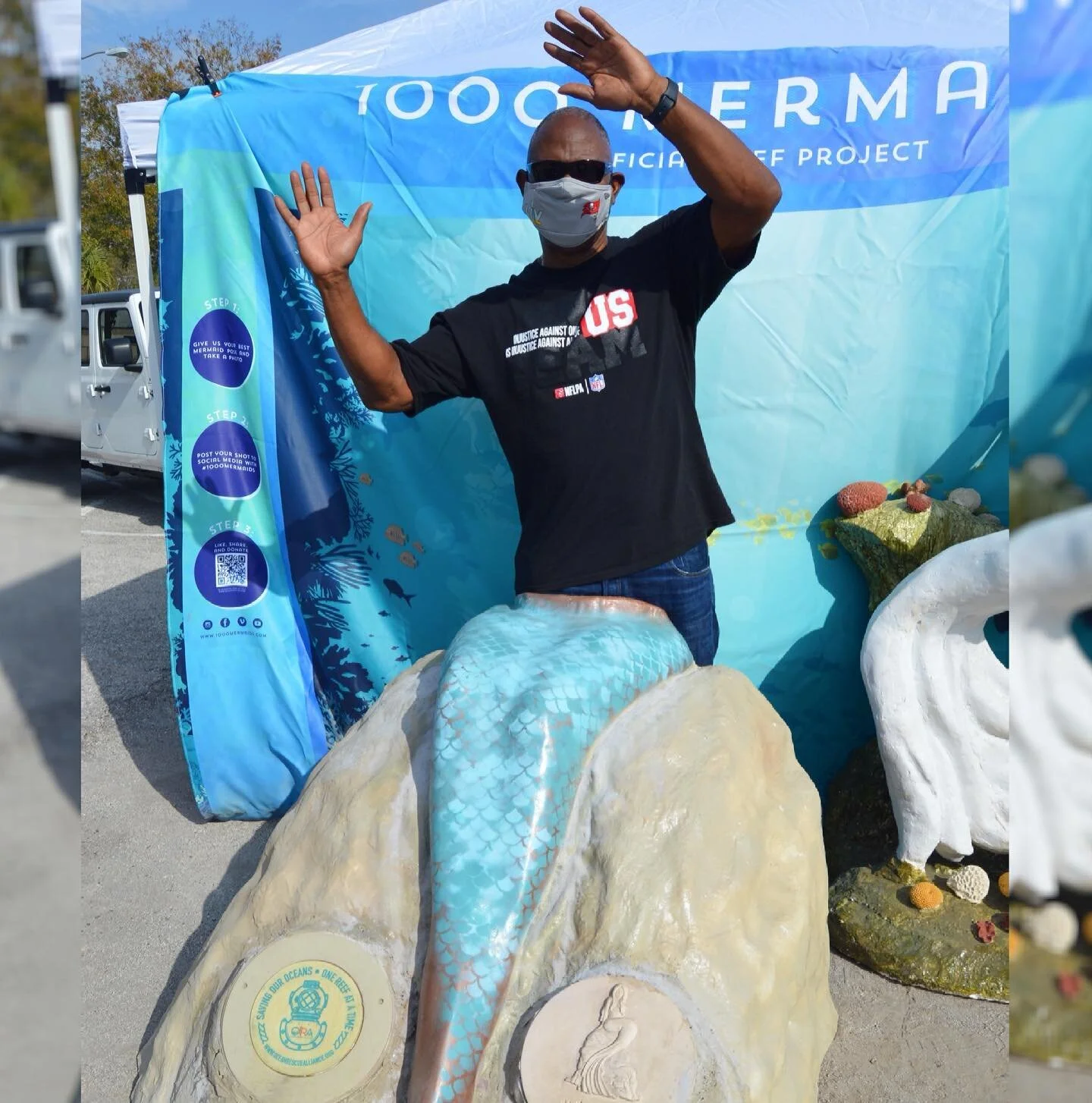 Did you miss us at the Super Bowl with @oceanrescuealliance @nflsistersinservice @nfl Here are some photos from the wonderful event! Huge thank you to @nflsistersinservice for hosting us! #nflexperience2021 #nflexperience #nflplayoffs #NFLsistersinse