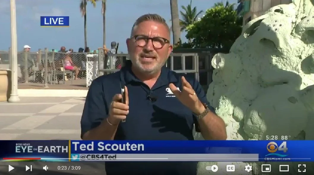 1000 Mermaids Artificial Reef Project Hollywood Reef Featured Segment On CBS4 Miami (7/6/2022) (Copy)