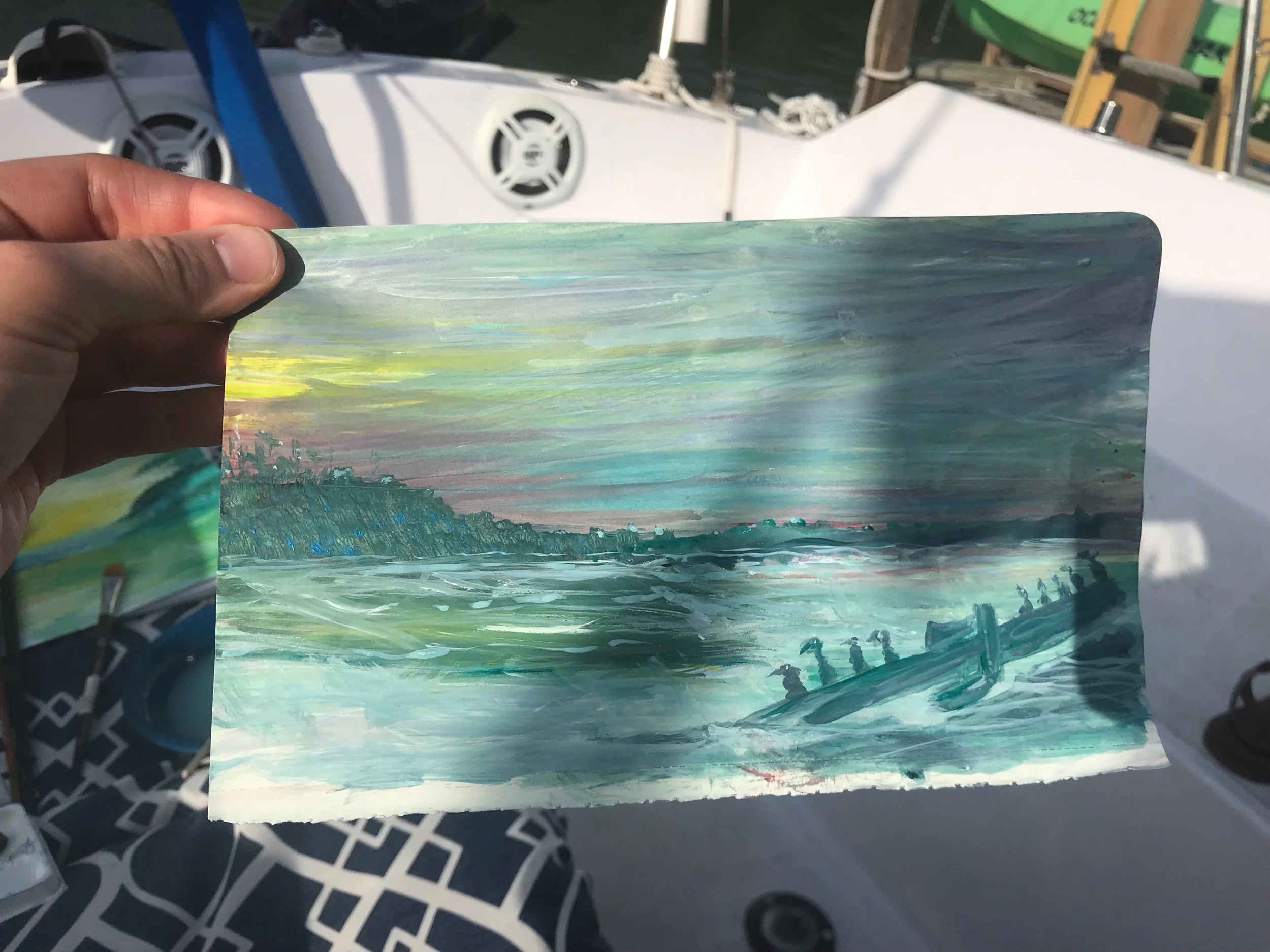 Menacing captains of the bay