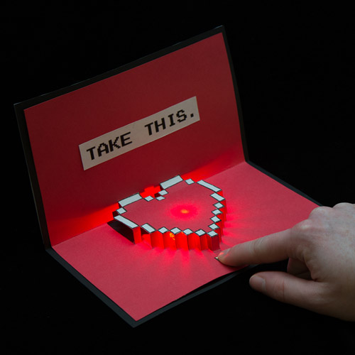 Valentine Paper Circuits