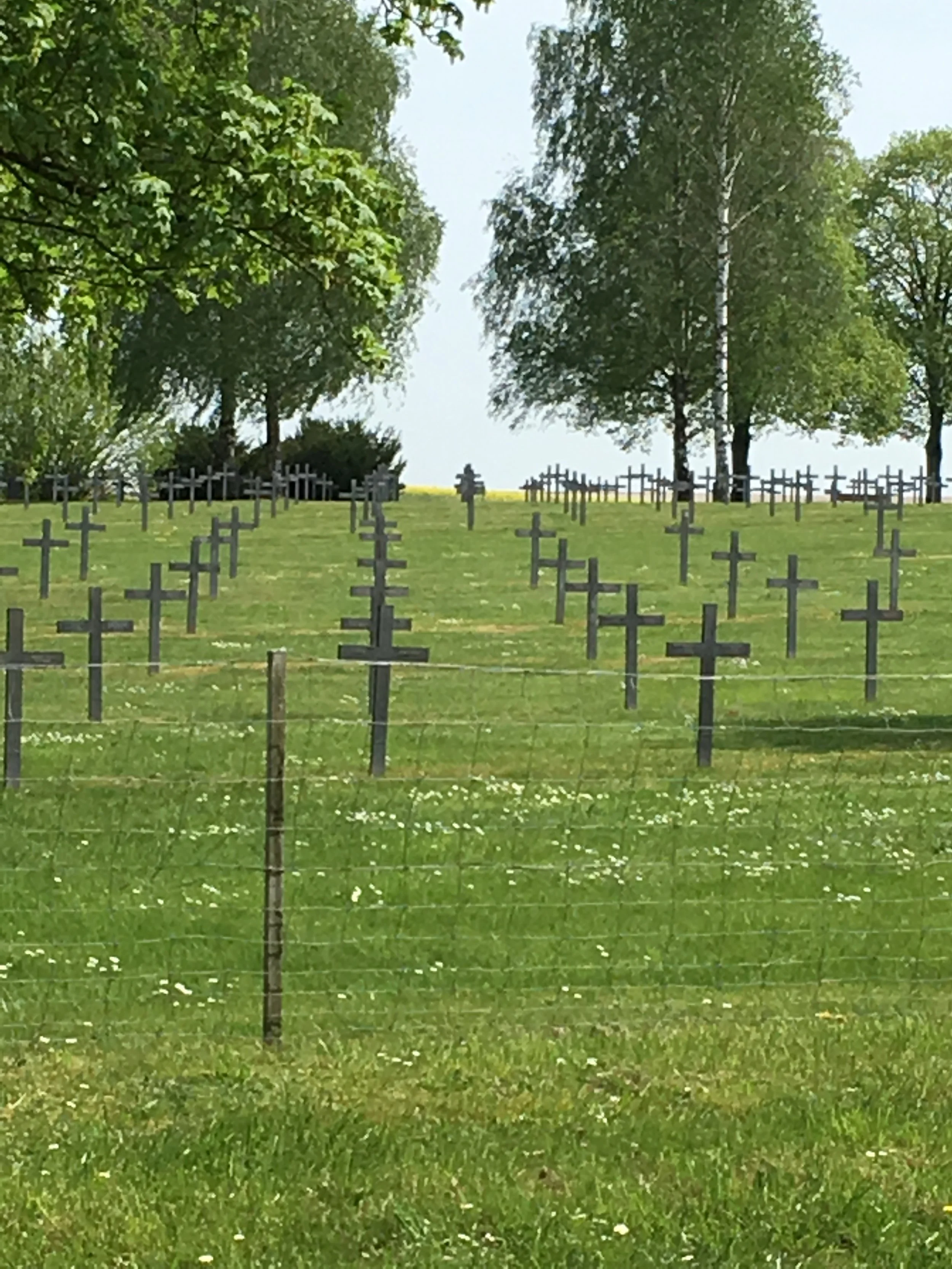 German cemetery, Saint-Étienne-à-Arnes, France