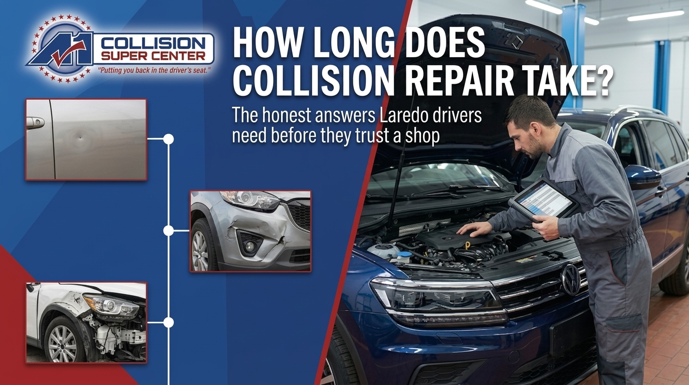 How Long Does Collision Repair Take in Laredo? What Drivers Should Expect