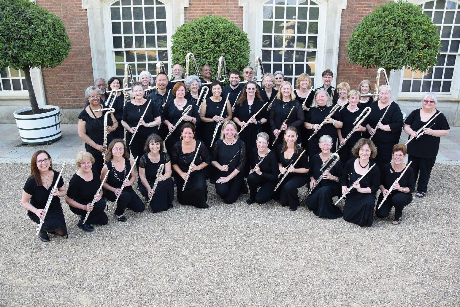 Metropolitan Flute Orchestra at Hampton Court Palace in London