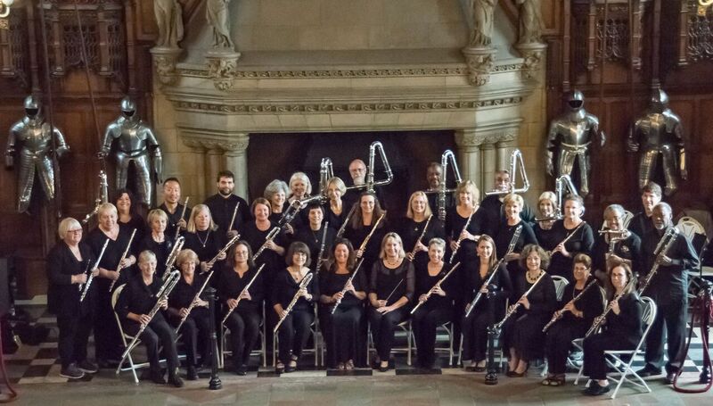 Metropolitan Flute Orchestra in the Great Hall of Edinburgh Castle