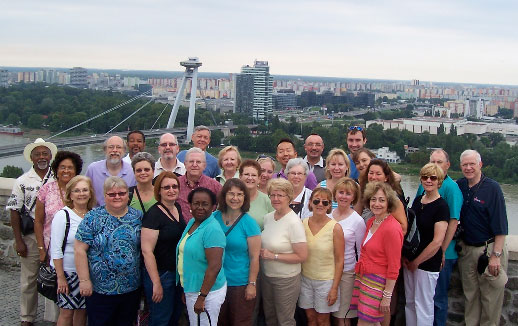 Metropolitan Flute Orchestra on tour in Bratislava, Slovakia