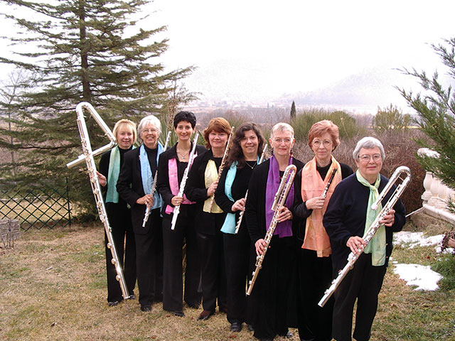 Florida Flute Orchestra in Provence, March 2005