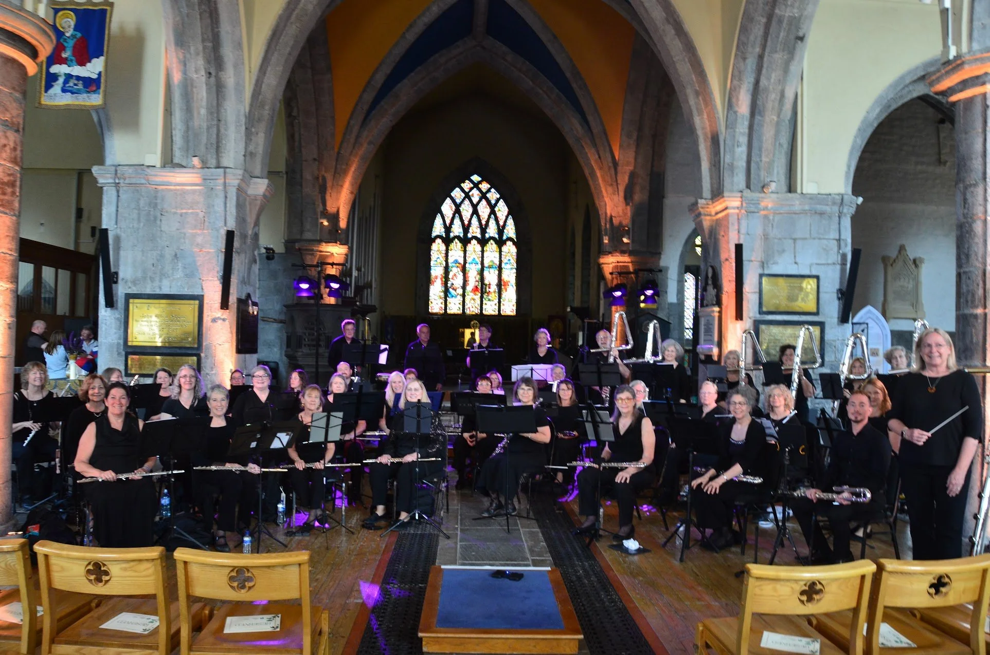 Metropolitan Flute Orchestra at St Nicholas, Galway, Ireland