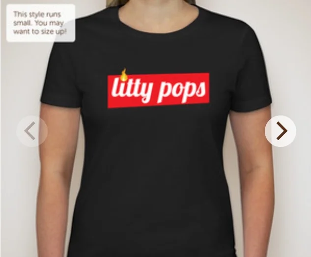 Young Lady's #LittyCommittee Tee