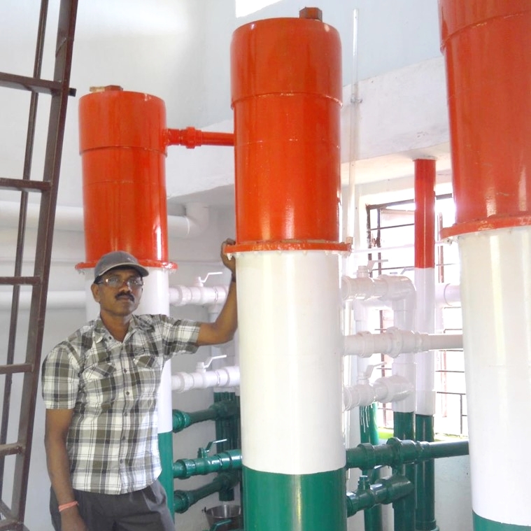 EStaRS Filters installed in the Gufu Village of Jharkhand, India.