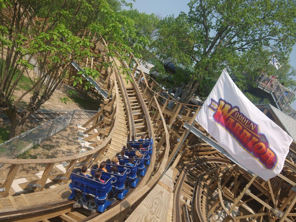 Quassy’s Wooden Warrior named among Top Five Family Coasters in the World