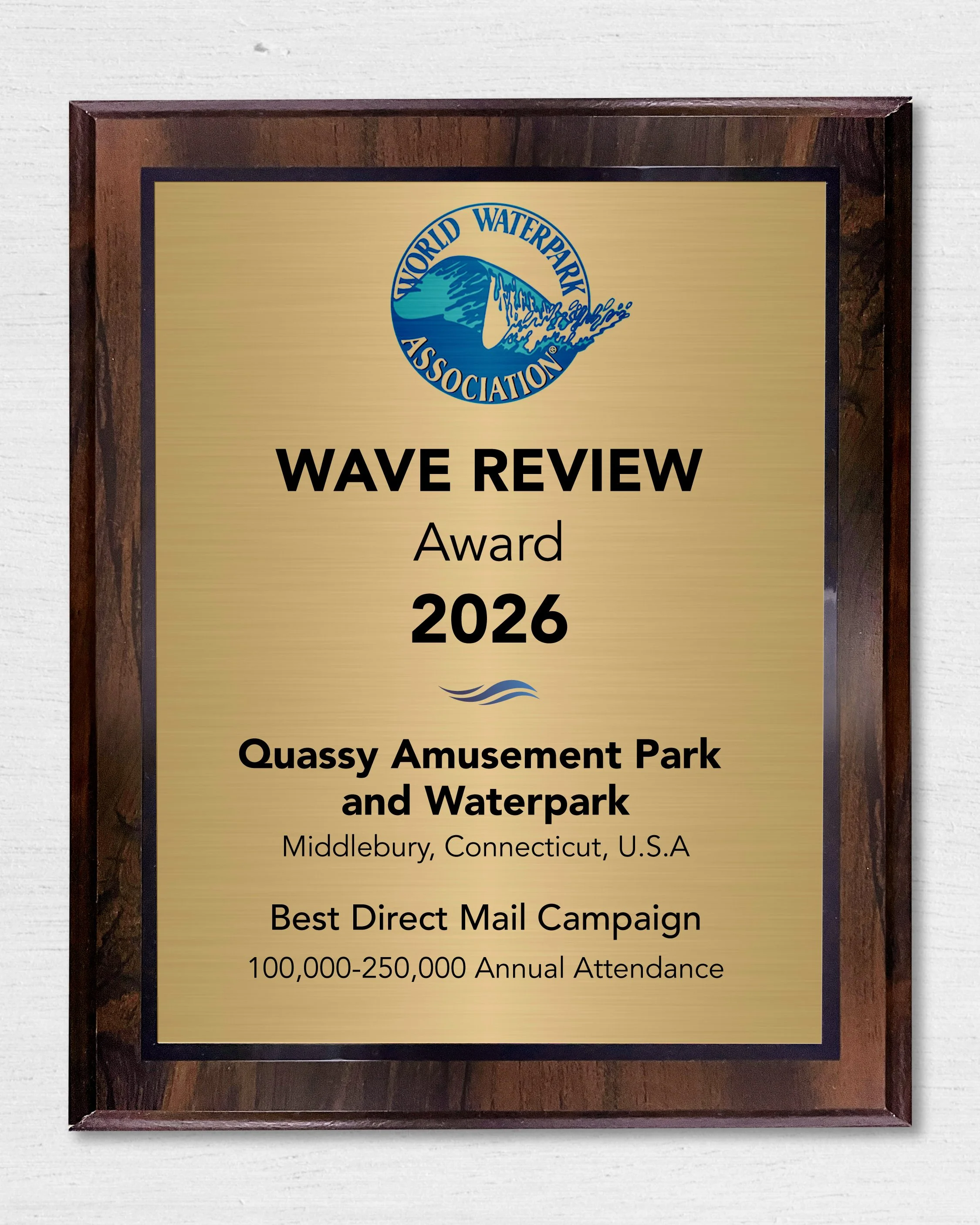 Dion Marketing Wins 22nd World Waterpark Association Marketing Award