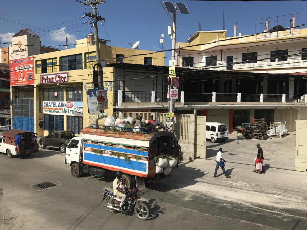 Streets of Port-au-Prince.