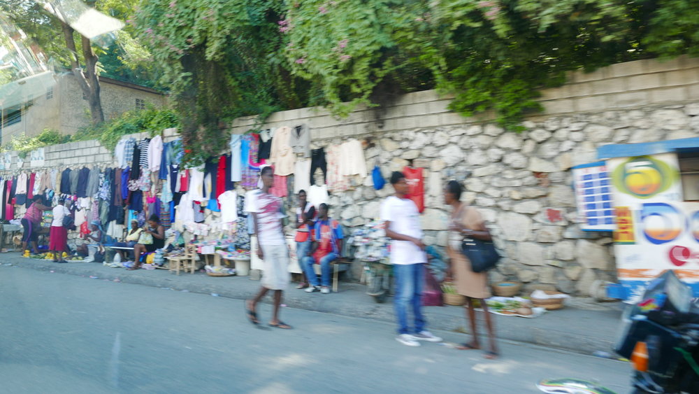 A blurry shot, but gives you the idea of the street markets.