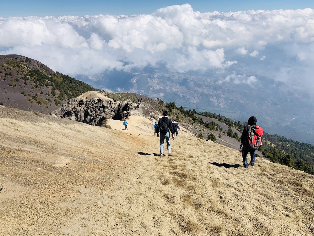 Acatenango descension and jungle swing