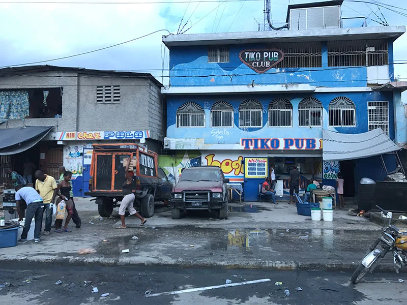Streets of Port-au-Prince.
