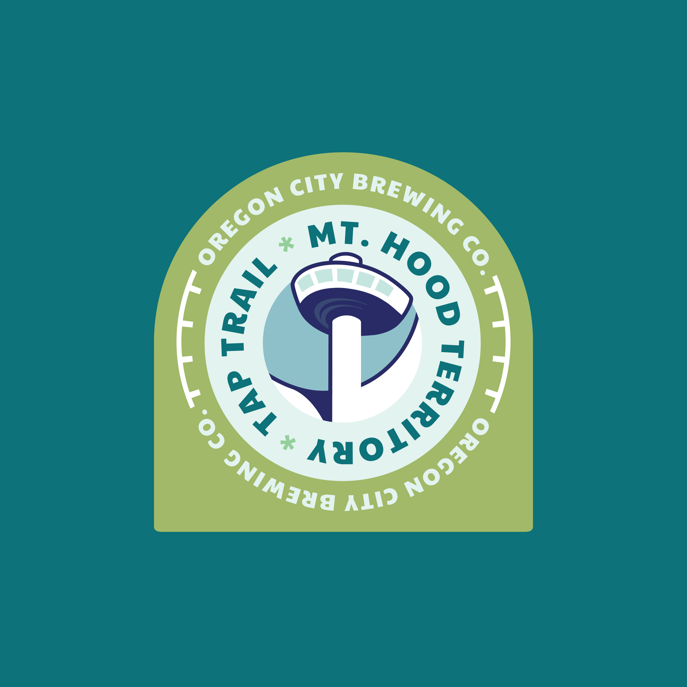 Mt Hood Territory Tap Trail Logo Set