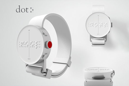 “DOT - The first Braille Smartwatch” Smartwatch technology that will change the lives of millions of blind and vision impaired.    Click for Video Ad