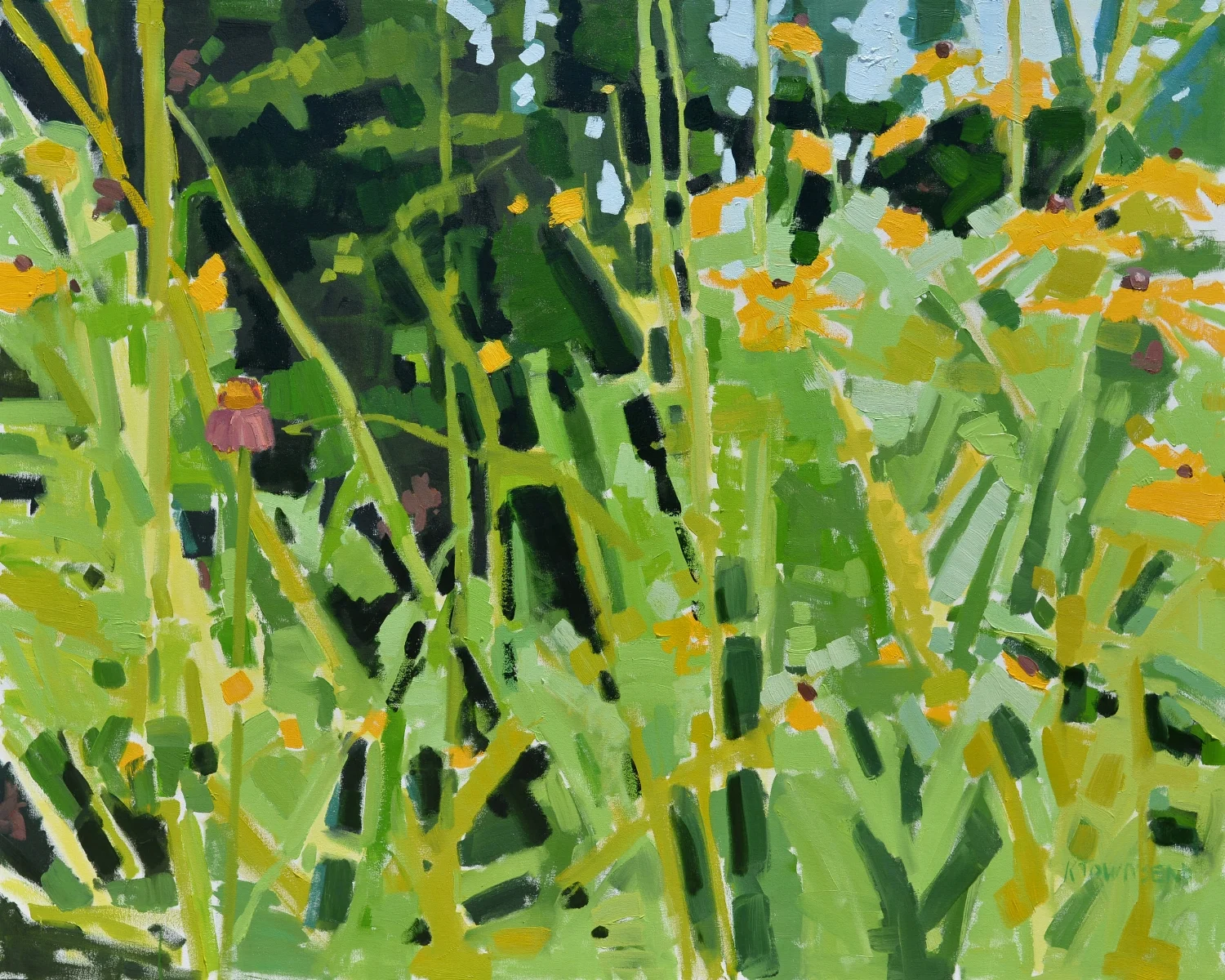 Wildflower Meadow I (Before the Trees)
