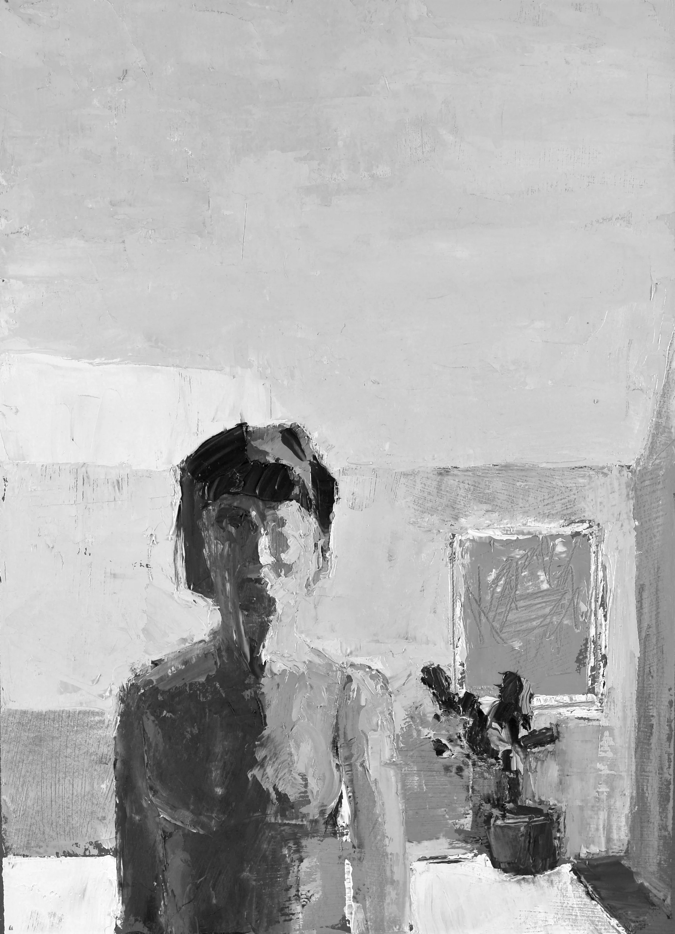 Self Portrait In Studio