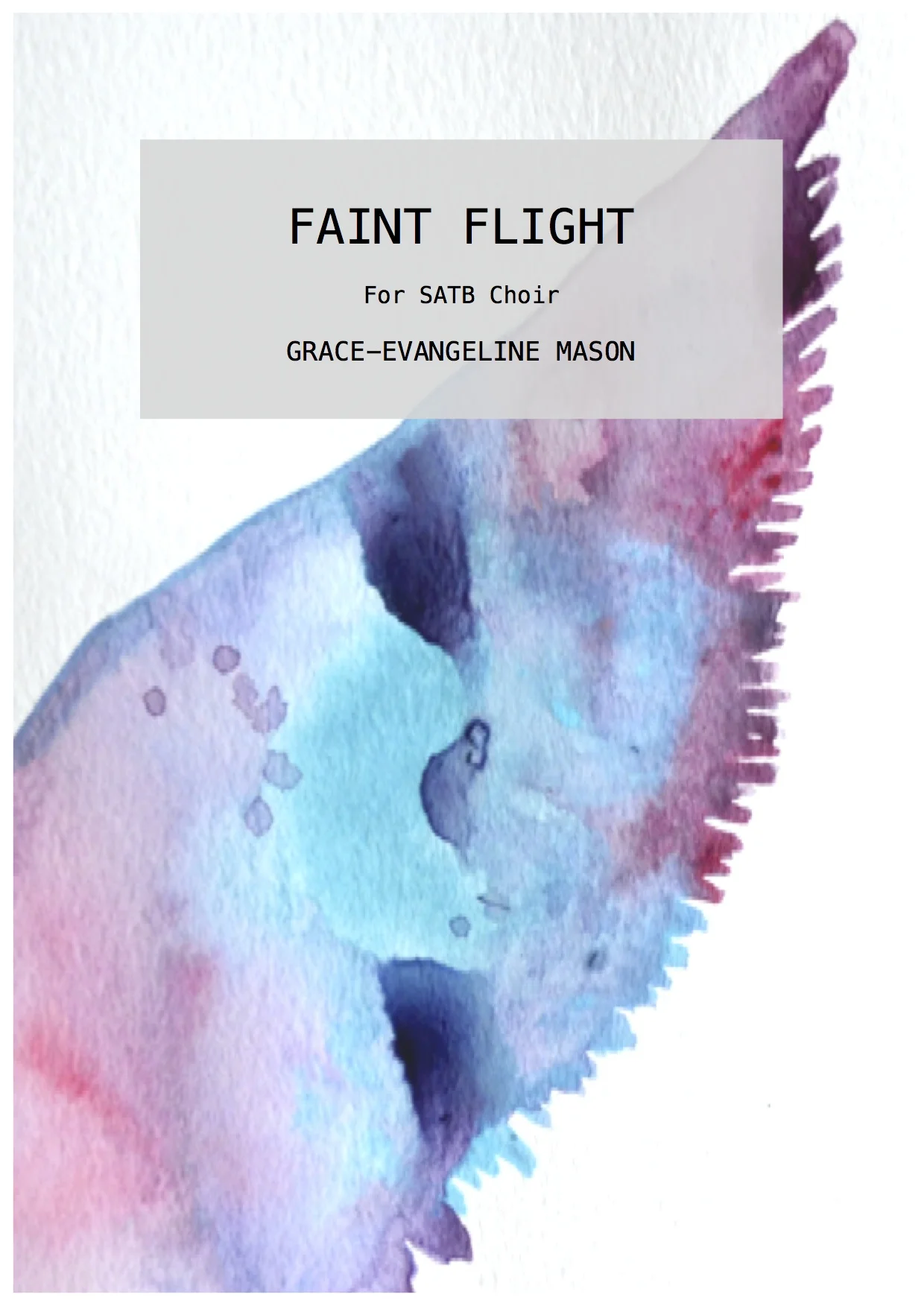 FAINT FLIGHT - Grace-Evangeline Mason.jpg