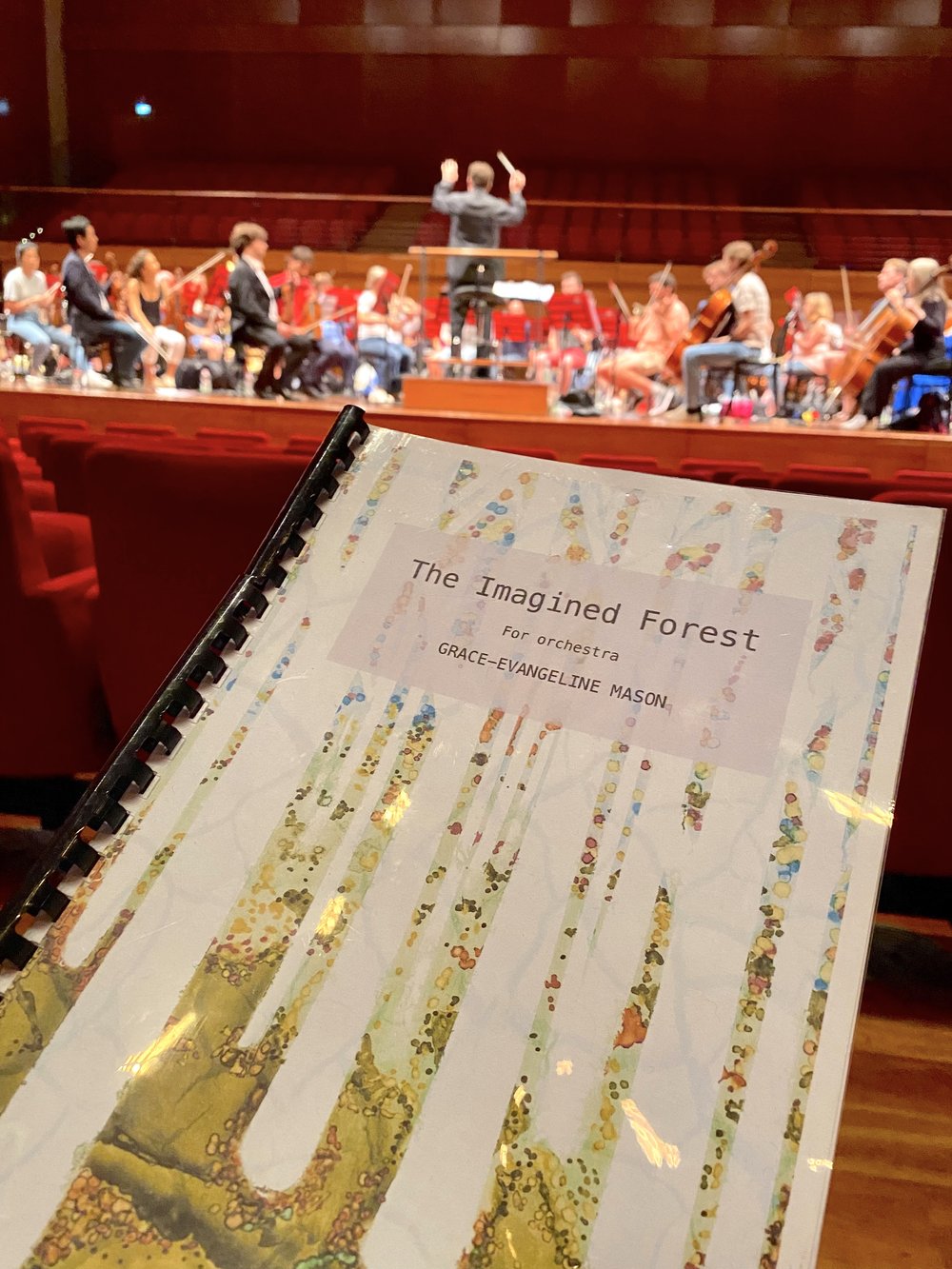 The Imagined Forest Rehearsal Score