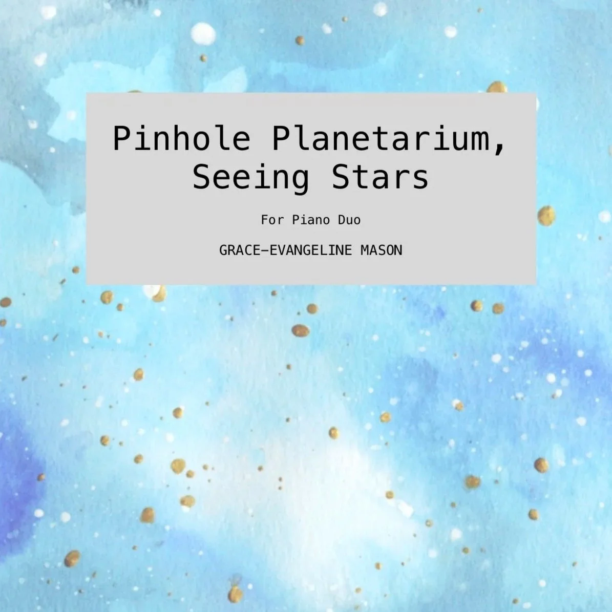 Pinhole Planetarium, Seeing Stars (2018)