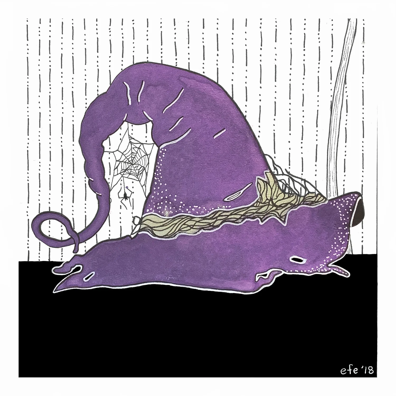 Inktober Day 30 - Wiccaphobia