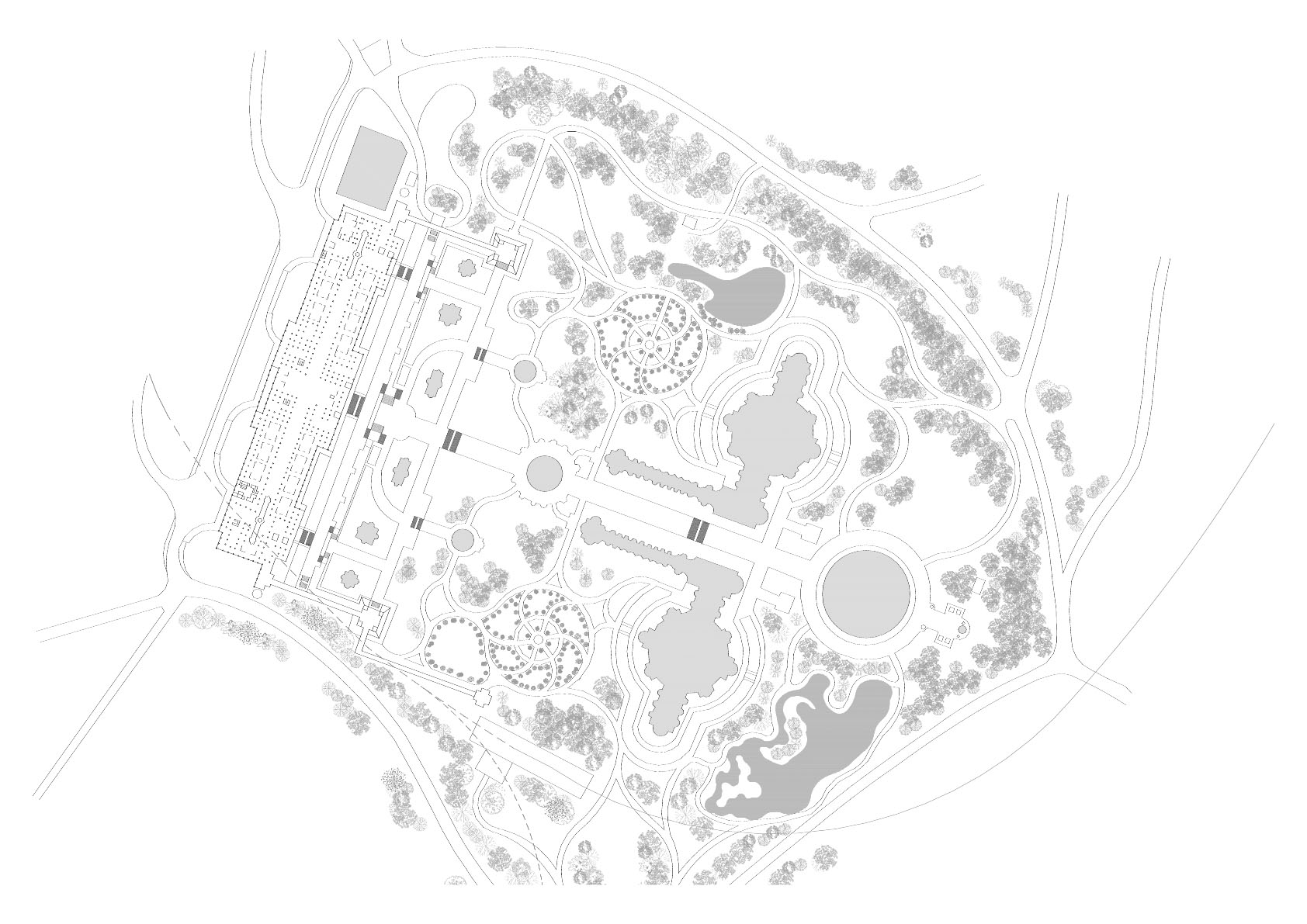 Original Crystal Palace Park in 1895