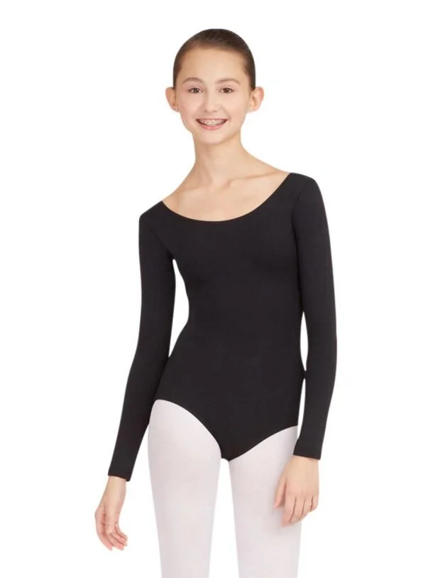 BELLONA LEOTARD / W BLK