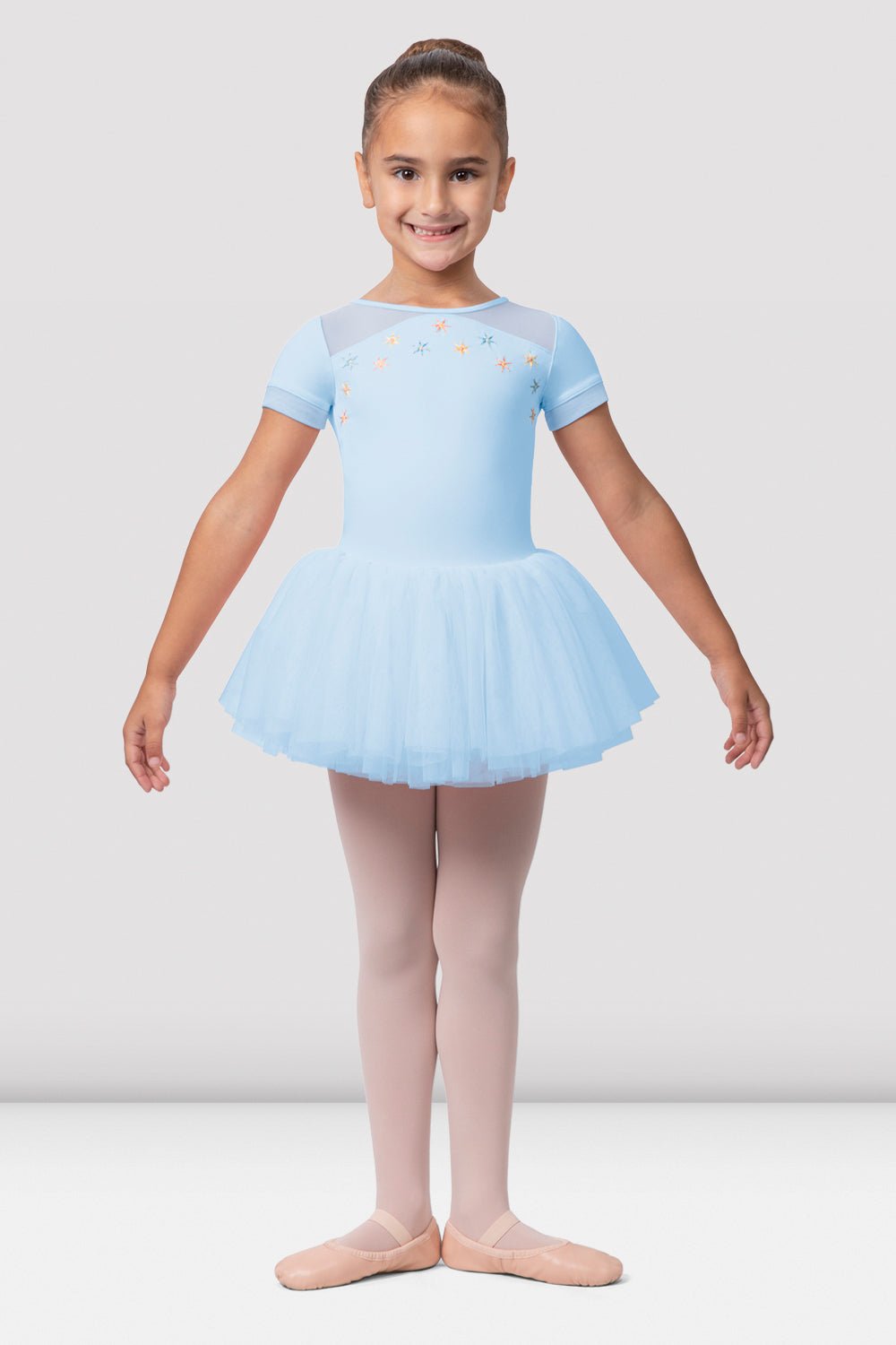 flower girls tights by Tappers and Pointers Girls white sheer ballet dance