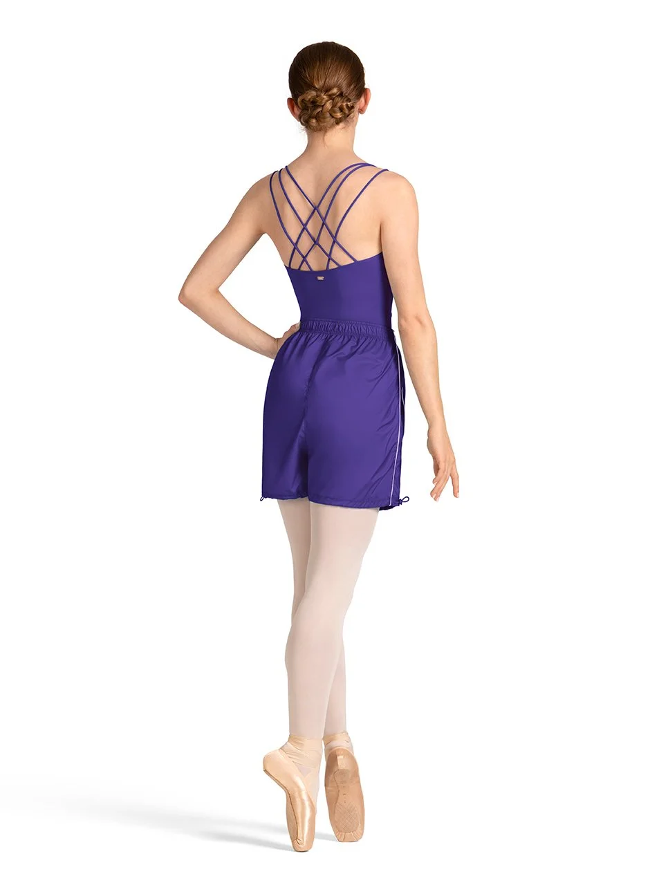 Mirella Celeste Piping Ripstop Shorts