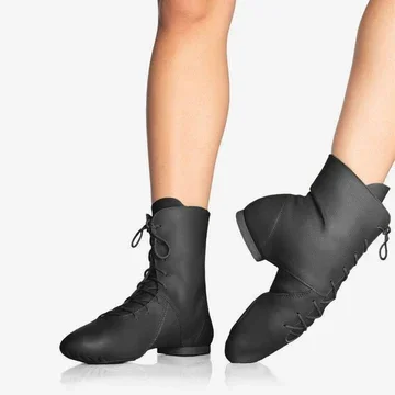 So Danca Jazz Lace Up Boots
