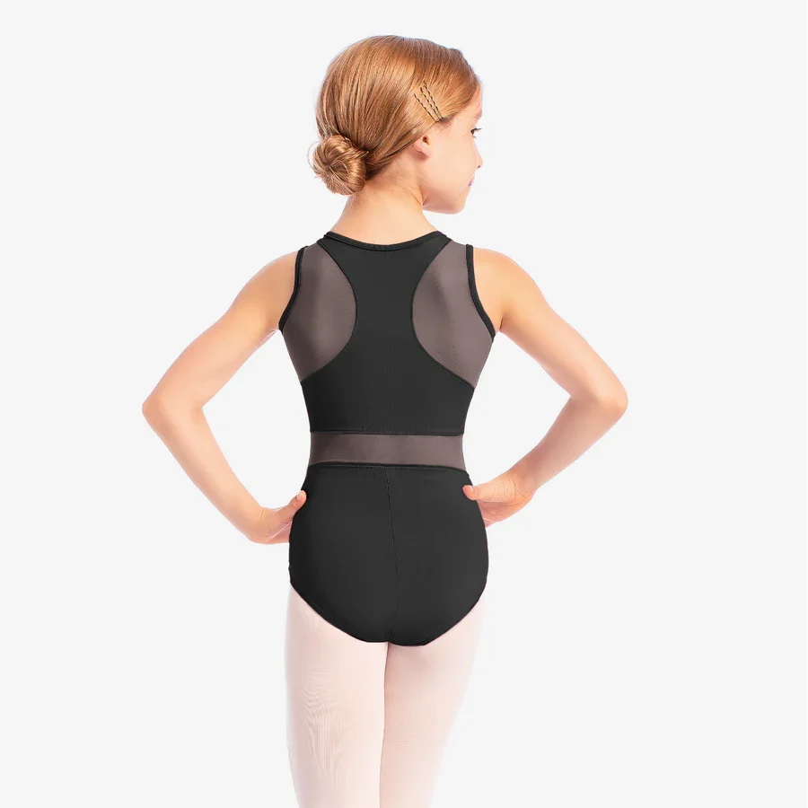 So Danca Mesh Racer Back Leotard
