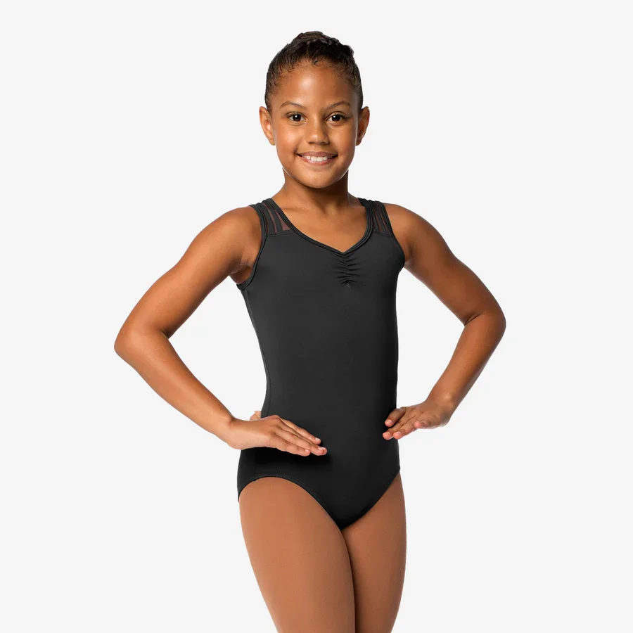 So Danca Tank Mesh Detail Leotard