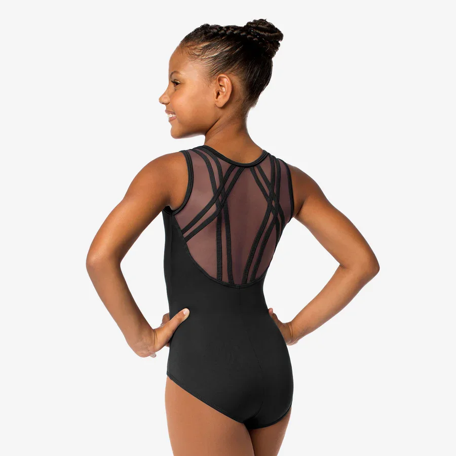So Danca Tank Mesh Detail Leotard