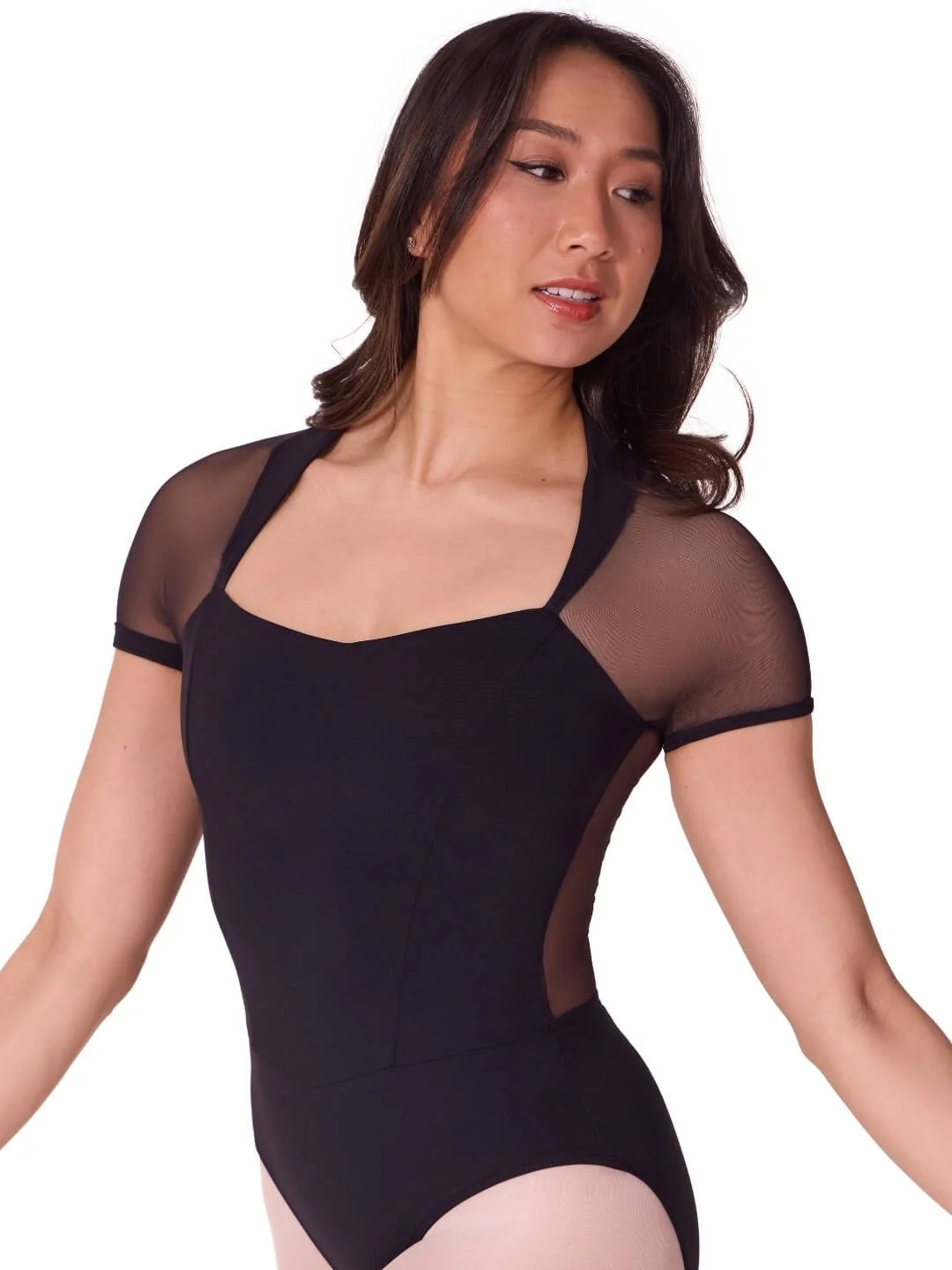 Capezio Corset Short Sleeve Leotard