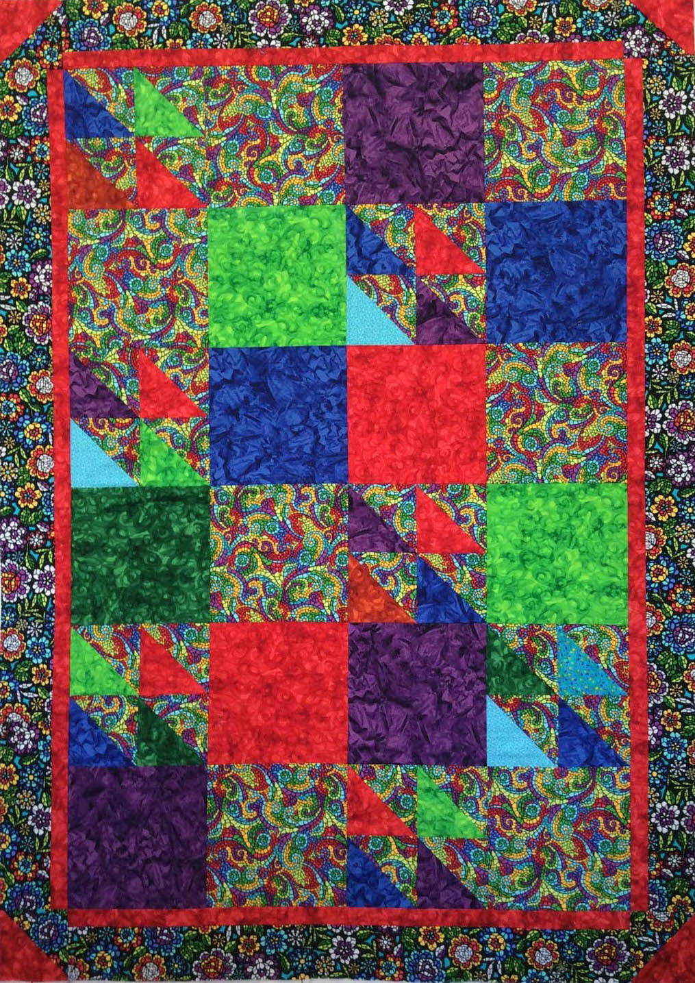 The original quilt top donated by Veronica