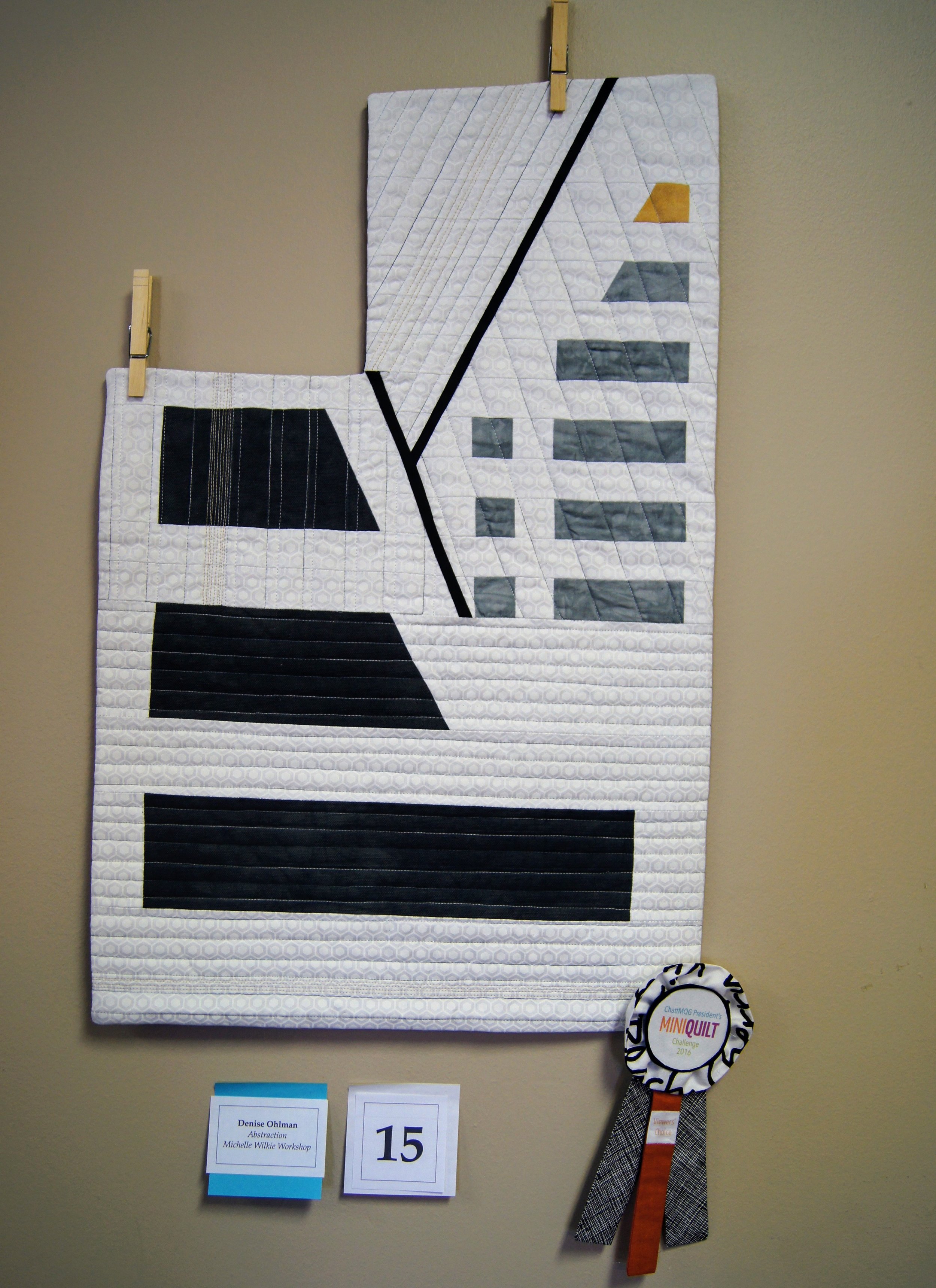 3rd place quilt by Denise Ohlman