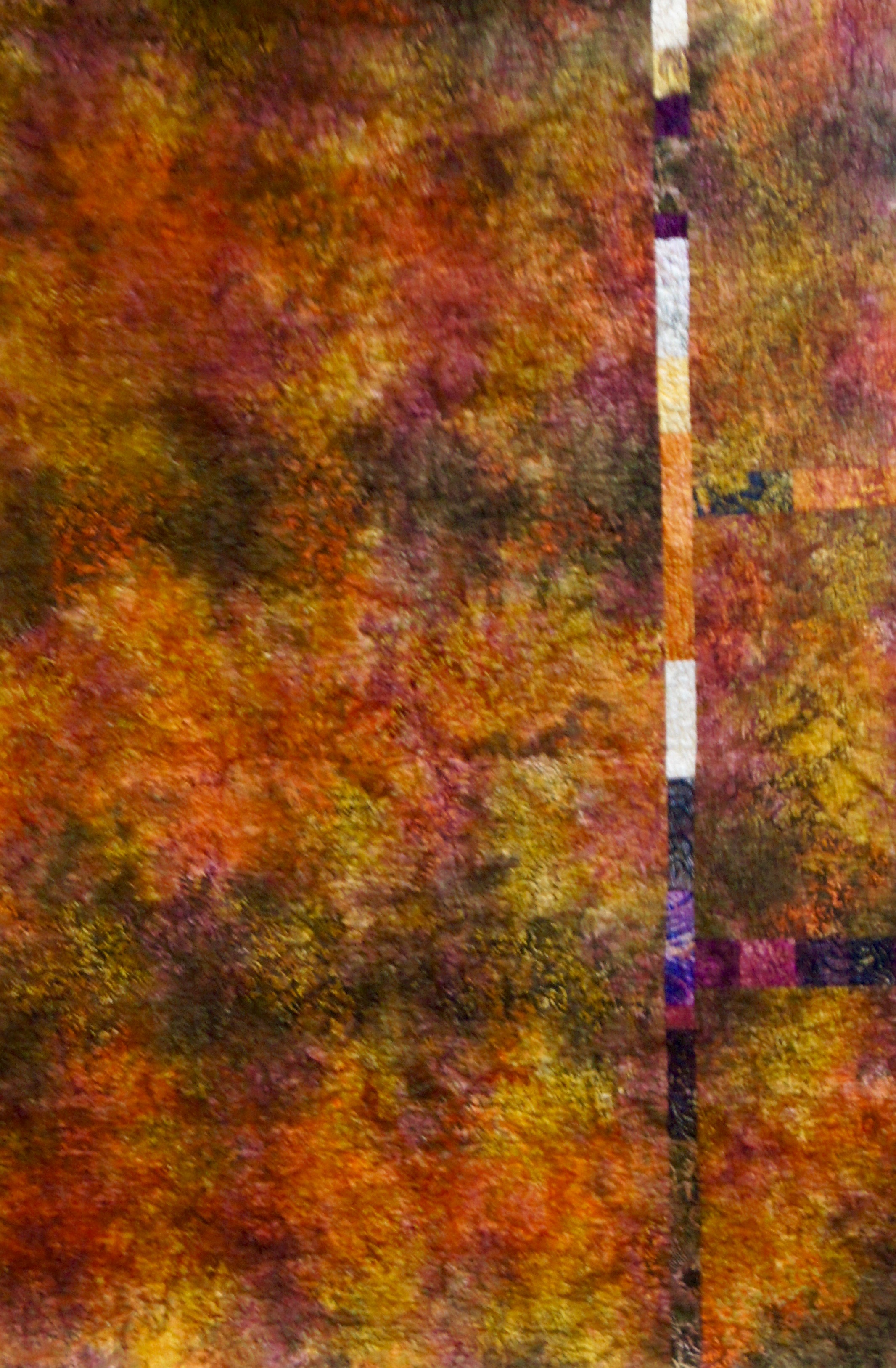 Quilt back by Stephanie
