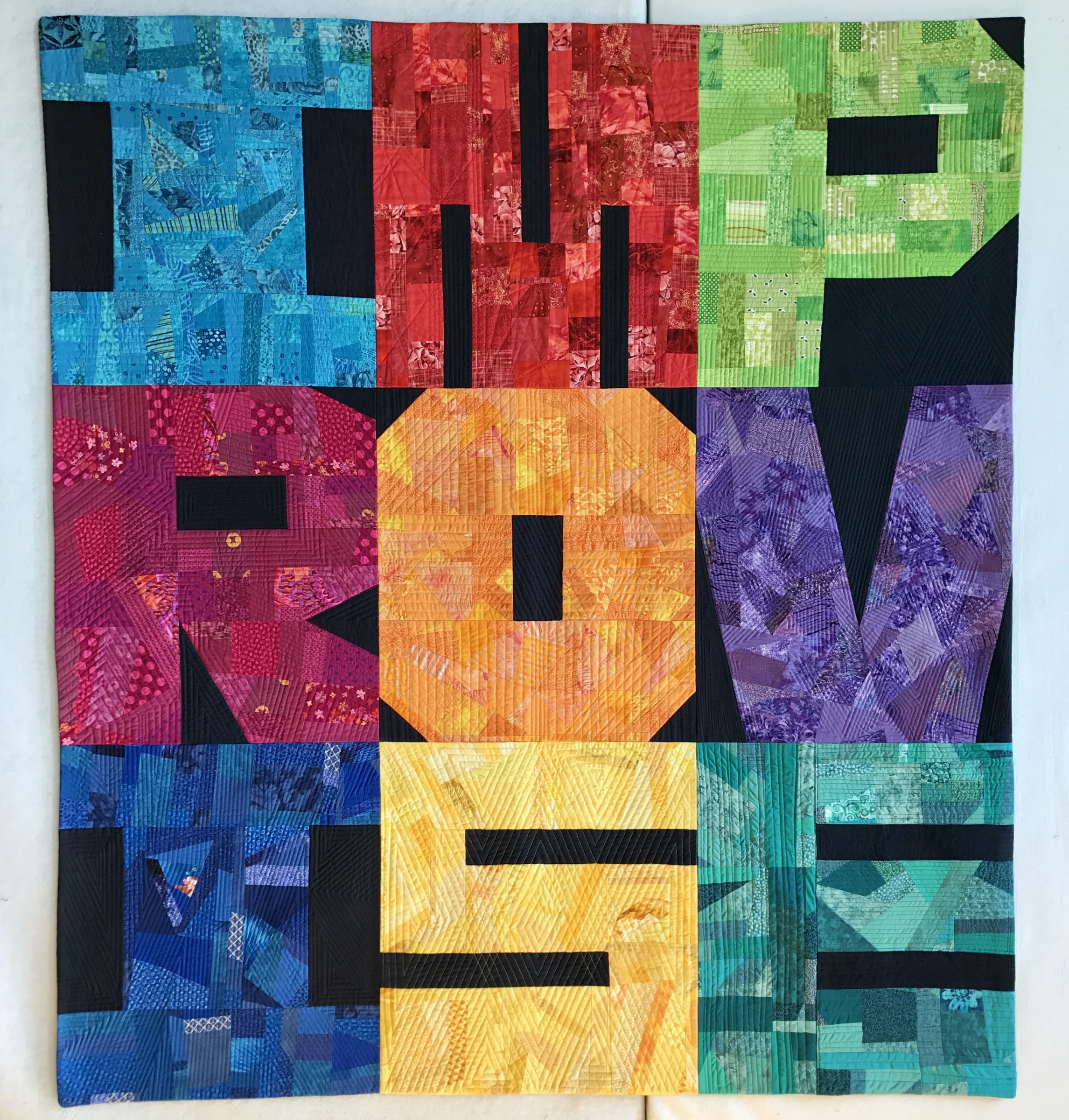 Eleven ChattMQG members made this quilt in 2017.