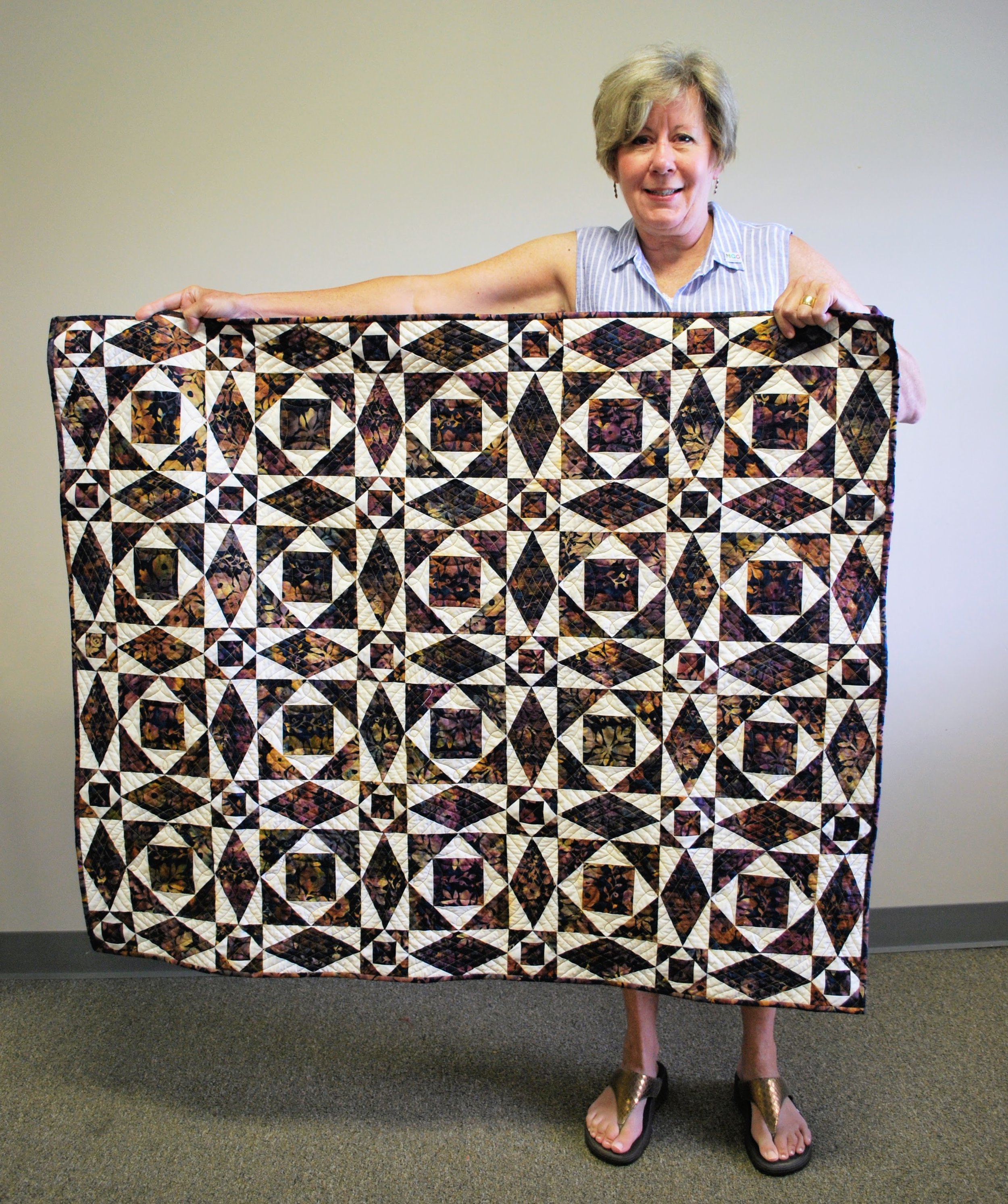 Elizabeth Hartman's New Quilt Pattern - Jeff Rutherford