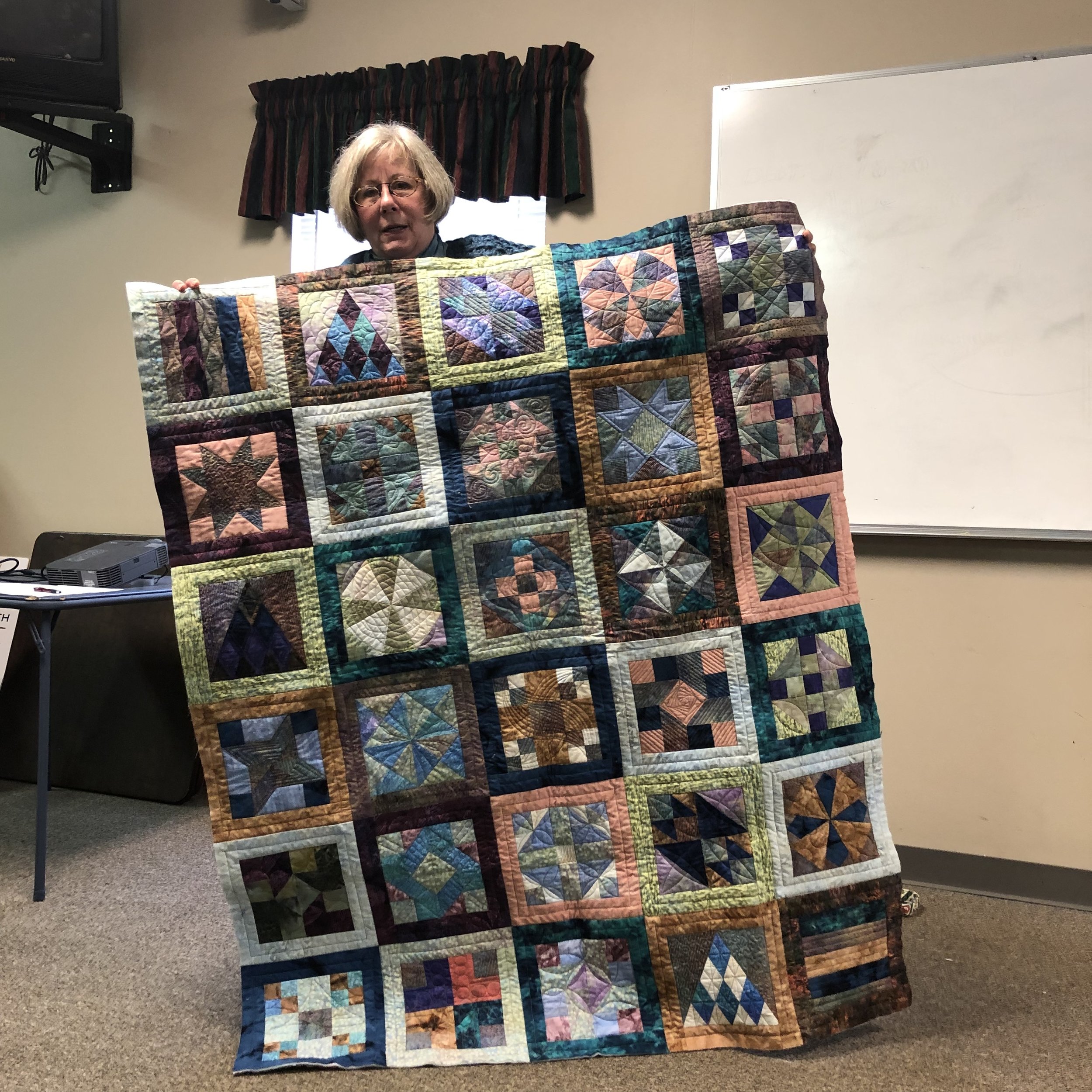 Patricia's Batik Quilt